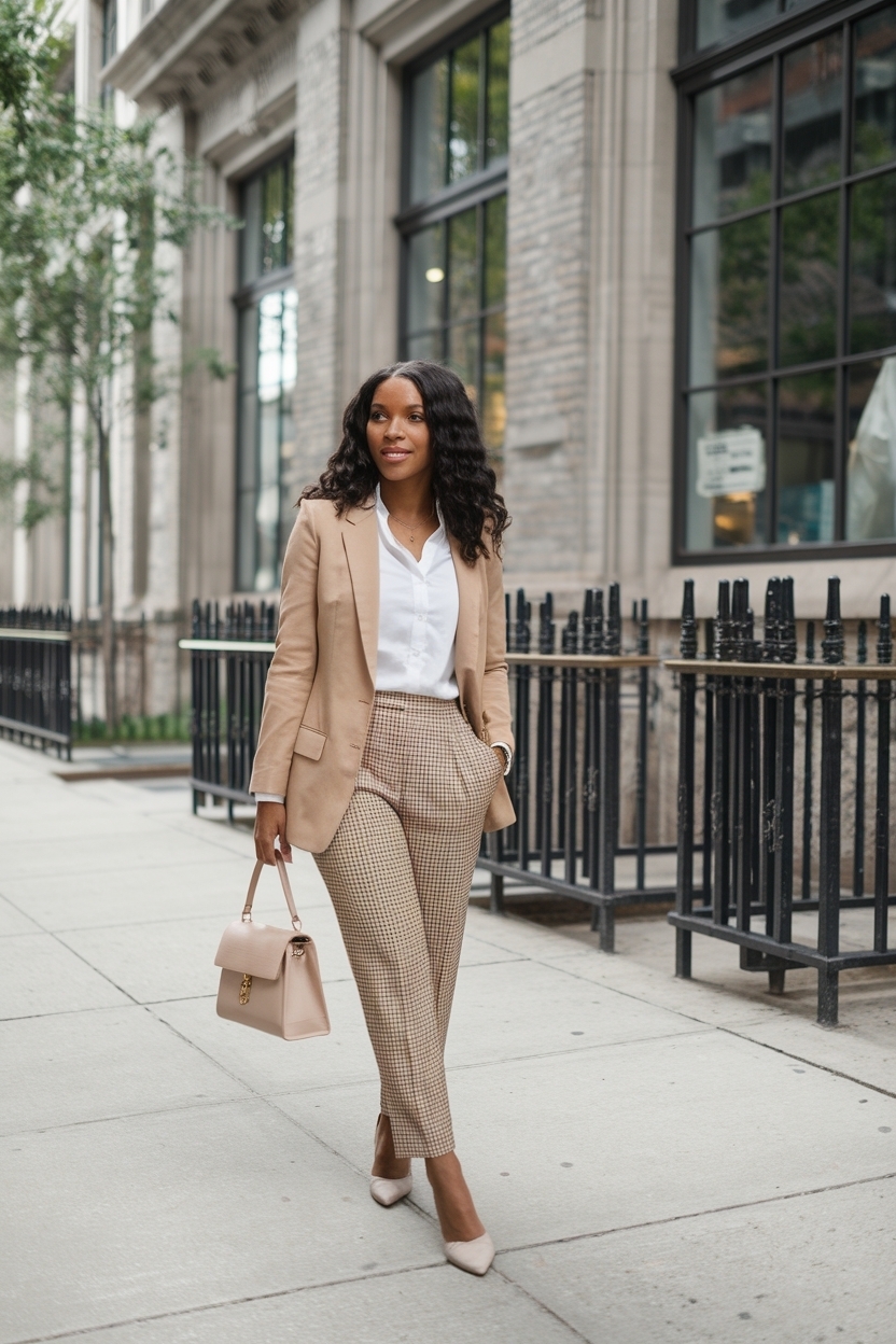 Versatile Business Casual Outfits for Black Women to Try outfit idea