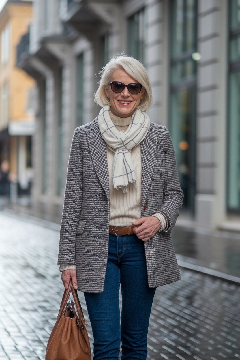 Business Casual Outfits for Women Winter: Cozy and Polished outfit idea