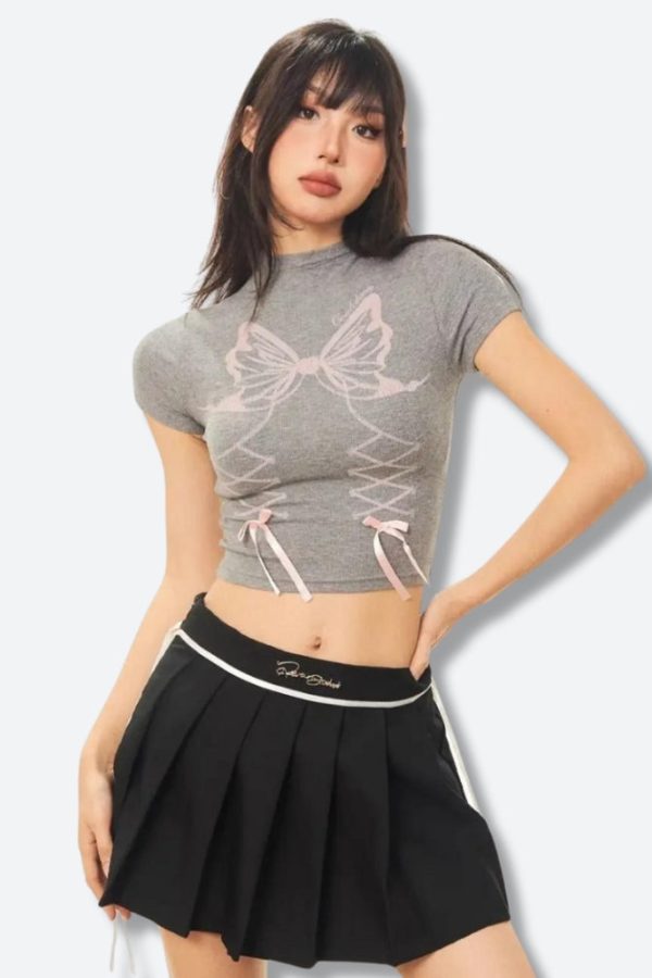 Butterfly Crop Top