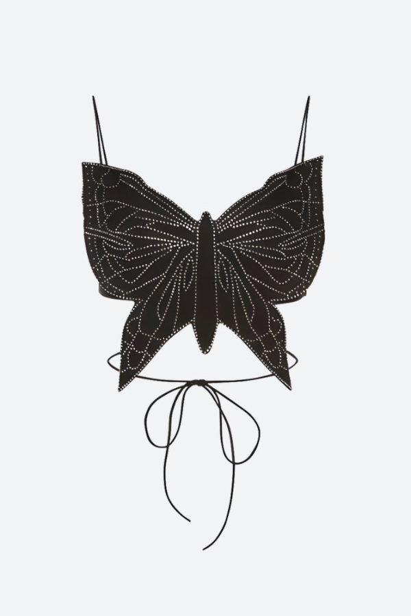 Butterfly Rhinestone Top