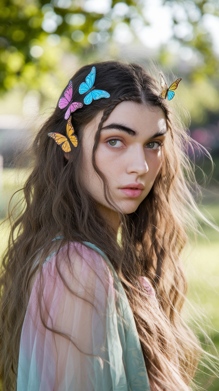 The Best Ways to Style Butterfly Clips in Hair outfit idea