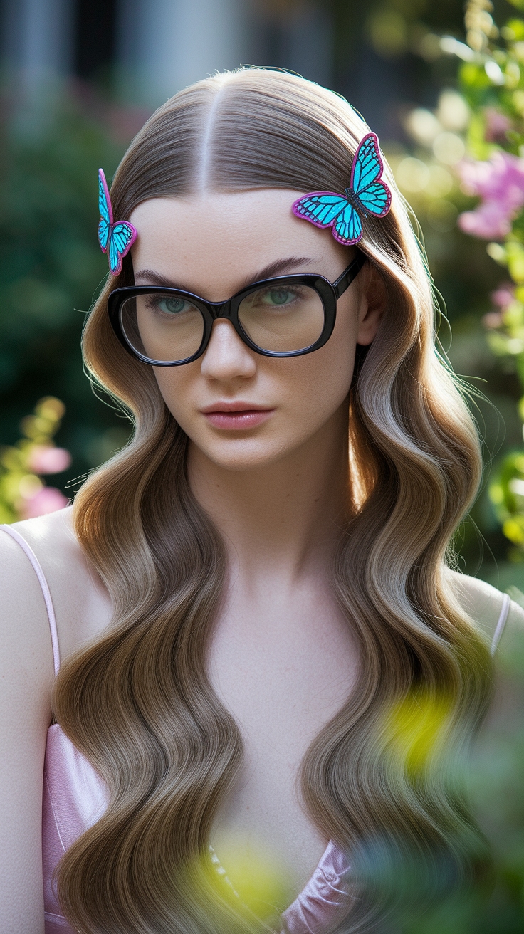 Butterfly Hair Clips Hairstyles: Elevate Your Look outfit idea
