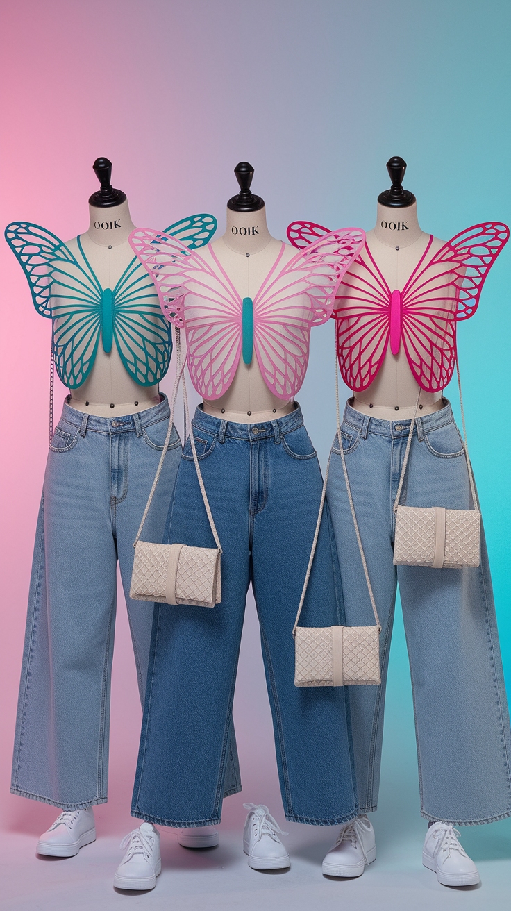 Trendy Butterfly Tops to Elevate Your Wardrobe outfit idea
