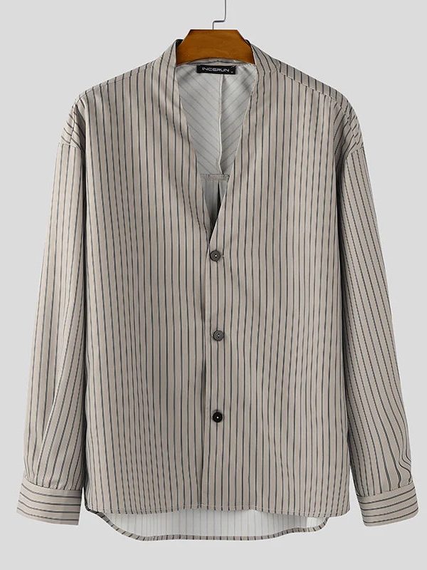 Button Up Striped Shirt