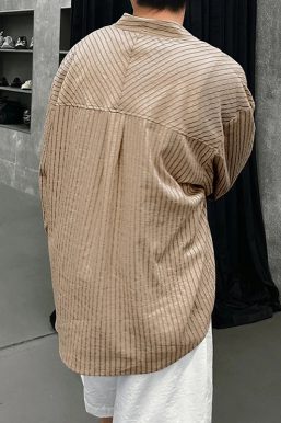 Button Up Striped Shirt