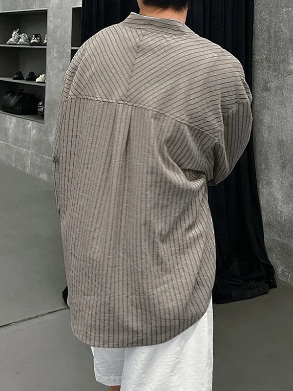 Button Up Striped Shirt