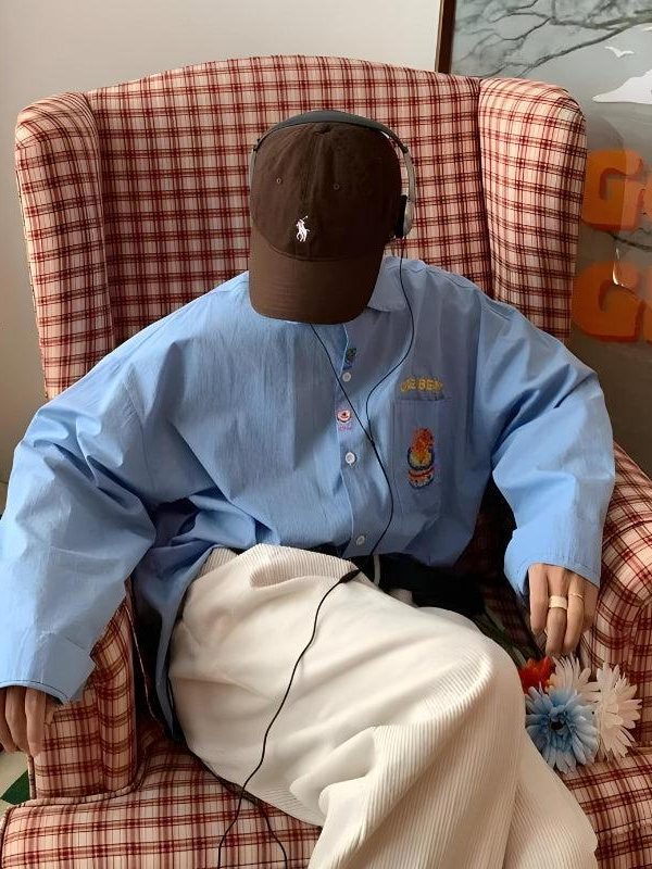 Cake Bear Embroidered Shirt