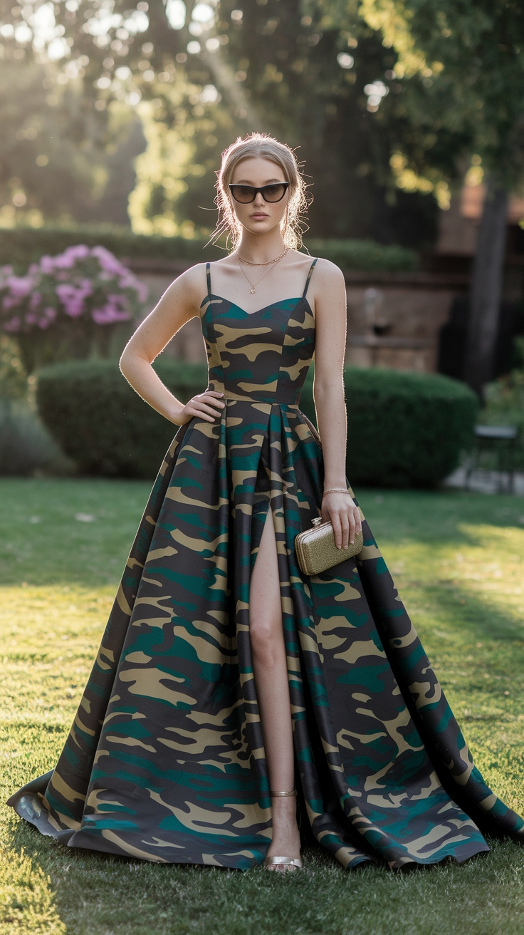 Gorgeous Camo Prom Dresses for Every Style outfit idea