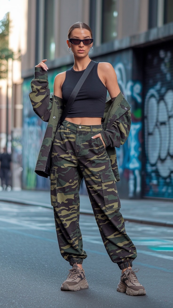 Camouflage Cargo Pants: Versatile Styles for Every Occasion outfit idea