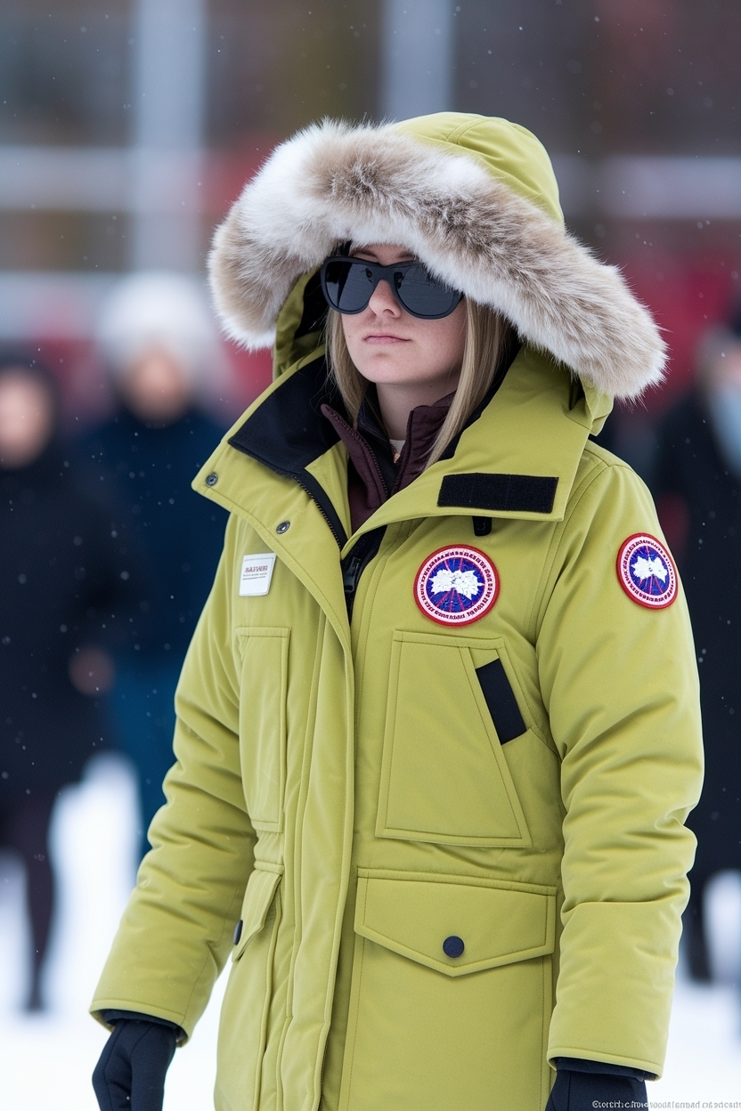 Canada Goose Women Outfits Baddie: Cozy Winter Styles outfit idea
