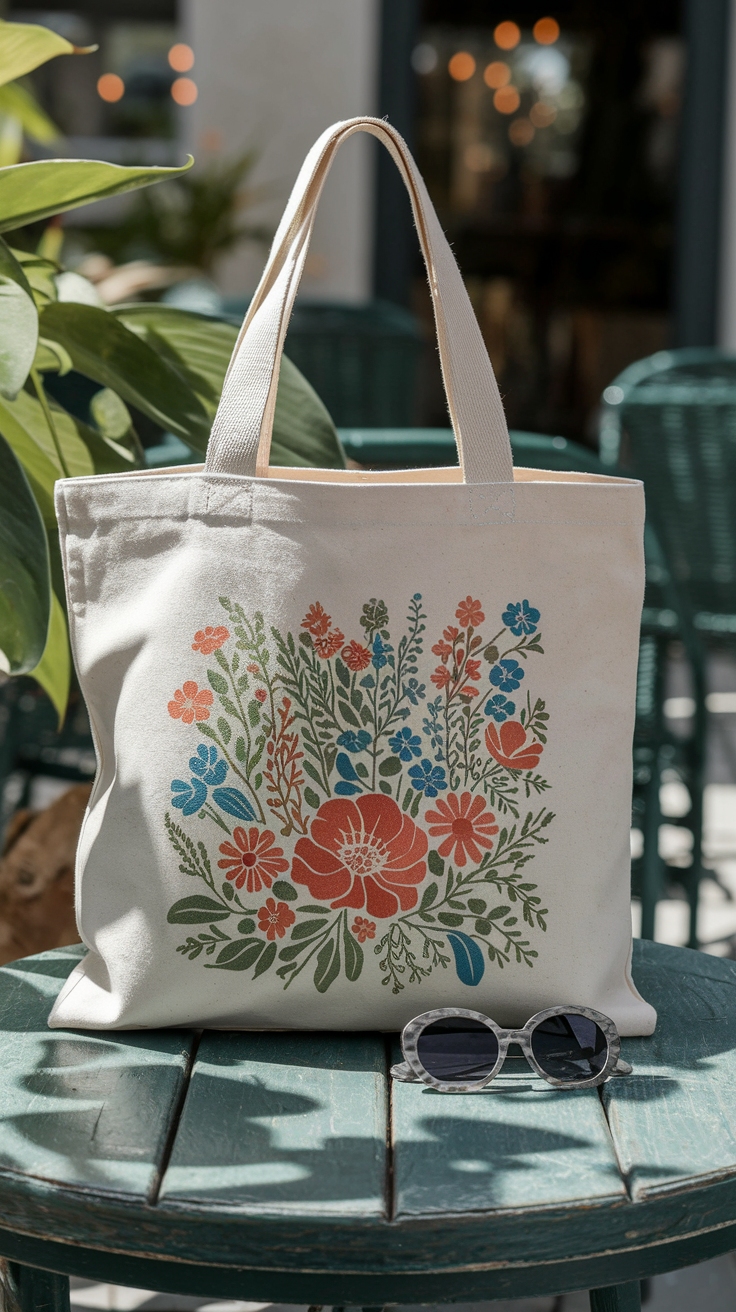 Creative Canvas Tote Bag Design Trends for 2023 outfit idea