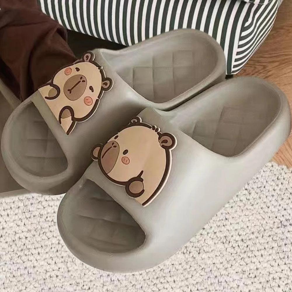 Capybara Rubber Slippers Capybara Rubber Slippers