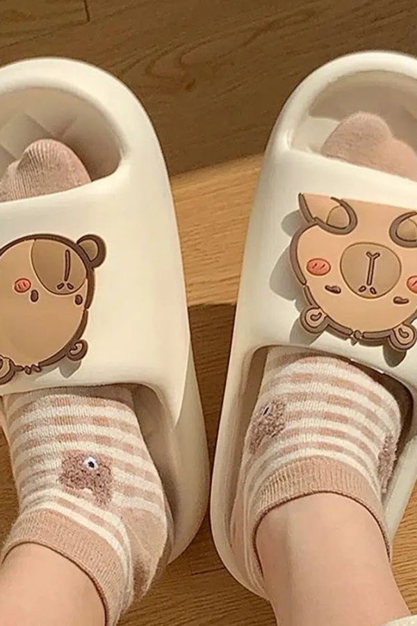 Capybara Rubber Slippers