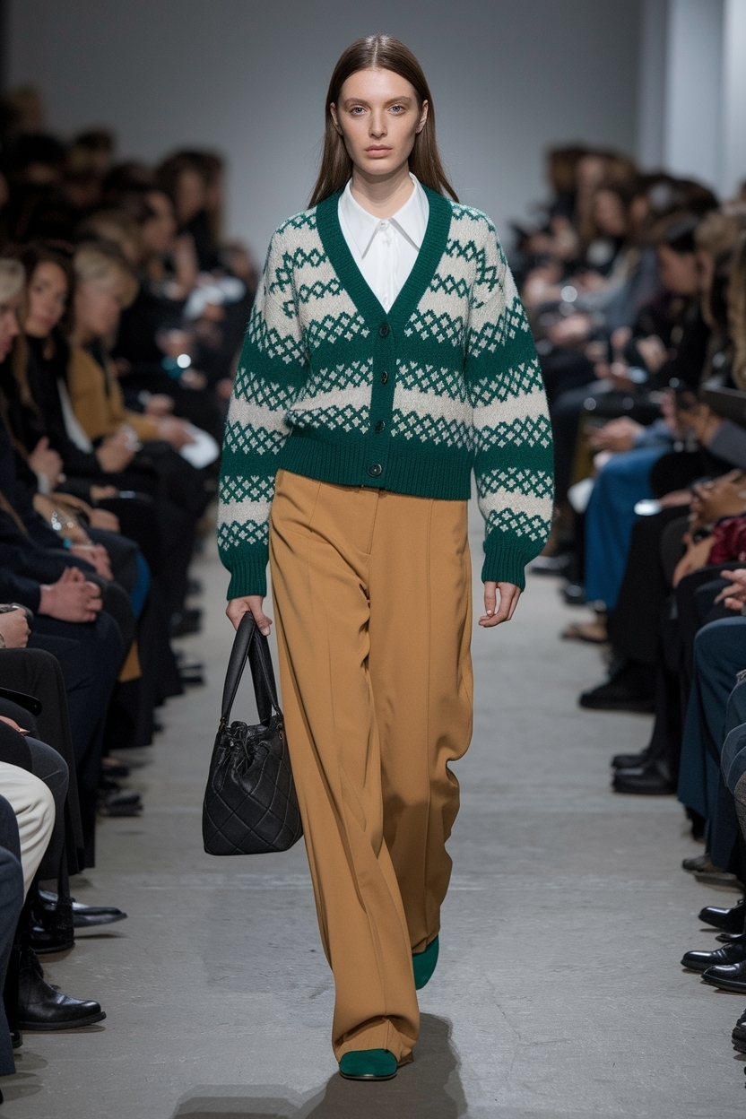 Cardigan and Trousers Outfit Women for Every Occasion outfit idea