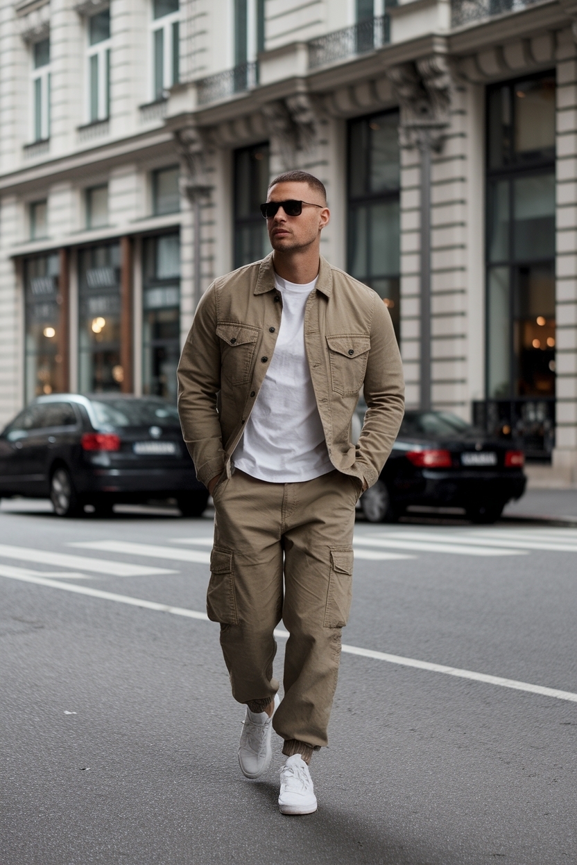 Cargo Pants Outfit Men Casual: Effortless Everyday Looks outfit idea