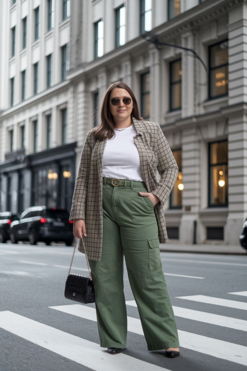 Cargo Pants Outfit Plus Size: Versatile and Trendy Looks outfit idea