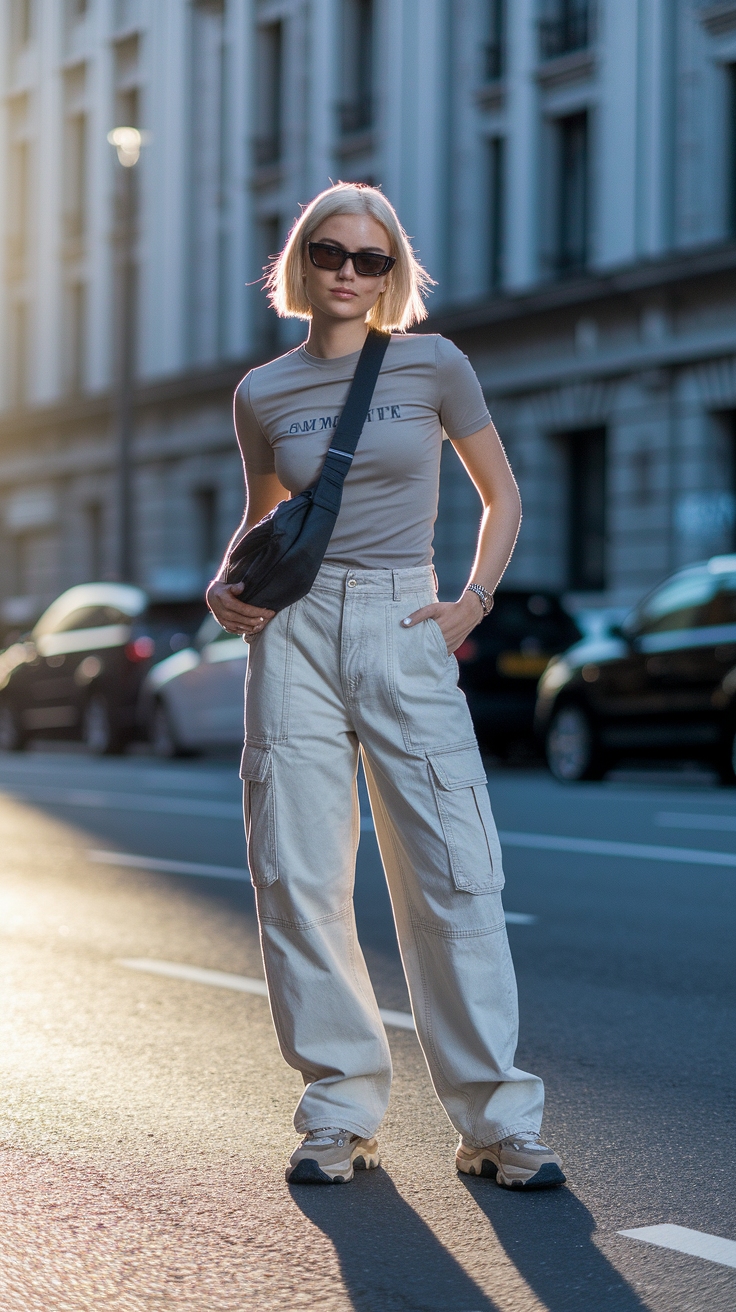Y2K Vibes: The Ultimate Cargo Pants Y2K Outfit outfit idea