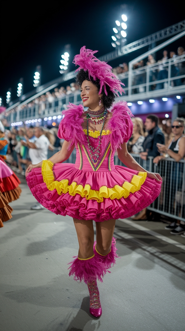 Vibrant Carnival Festival Outfits to Rock outfit idea