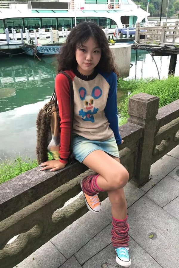 Cartoon Mouse Top