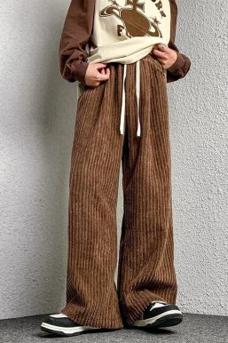 Casual Corduroy Pants