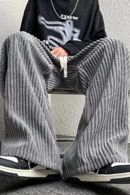 Casual Corduroy Pants