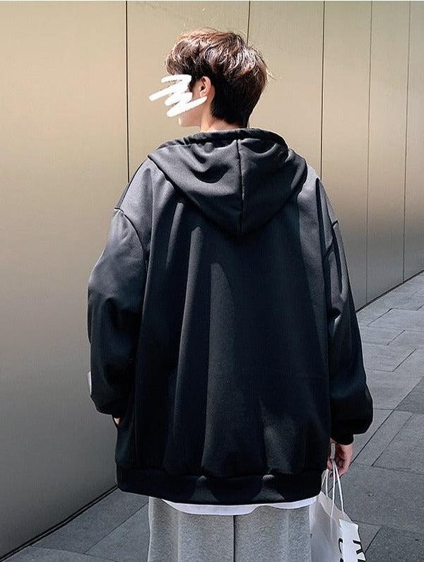 Casual Zip-Up Men Hoodie