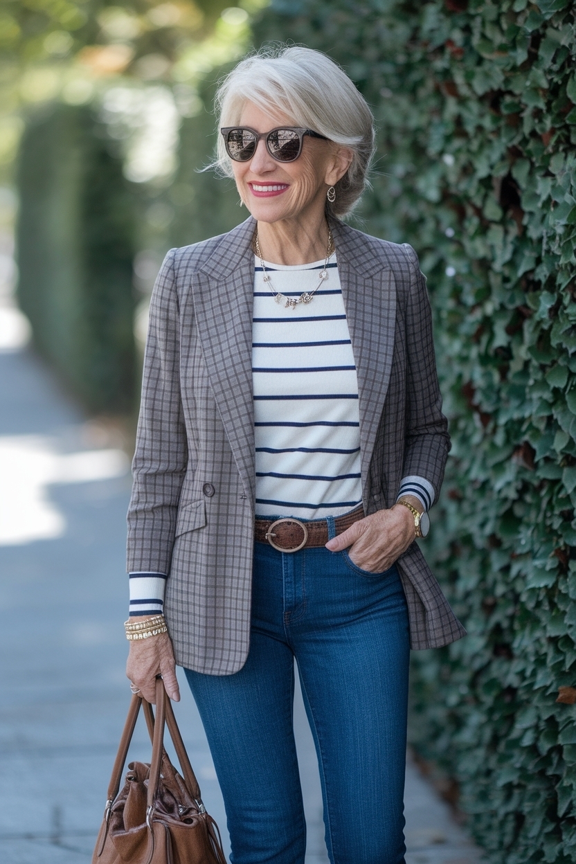 Casual Chic Fall Outfits for Women Over 40 to Try outfit idea