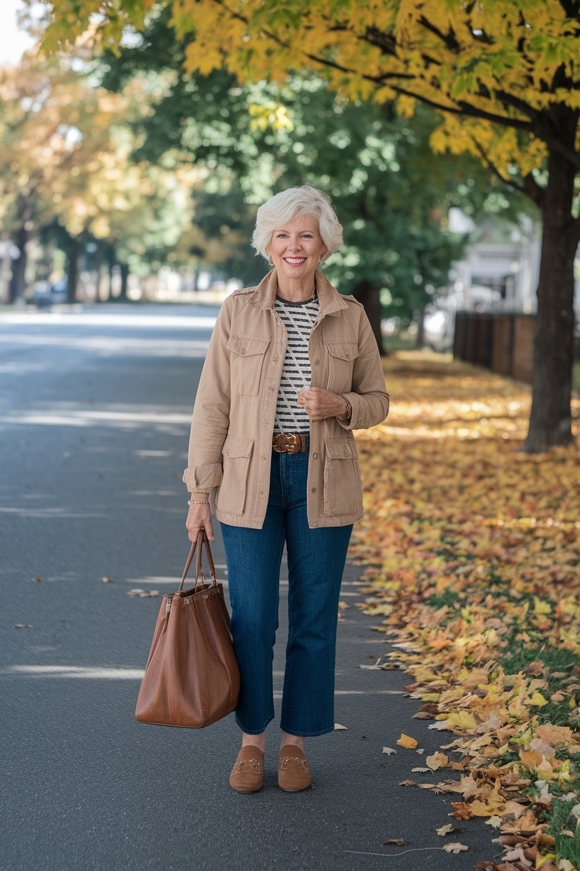 Casual Fall Outfits for Women Over 60: Style Guide outfit idea