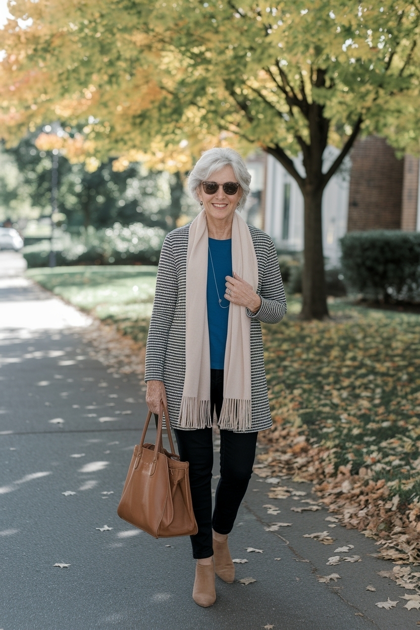 Casual Fall Outfits for Women Over Sixty: Elegant Styles outfit idea
