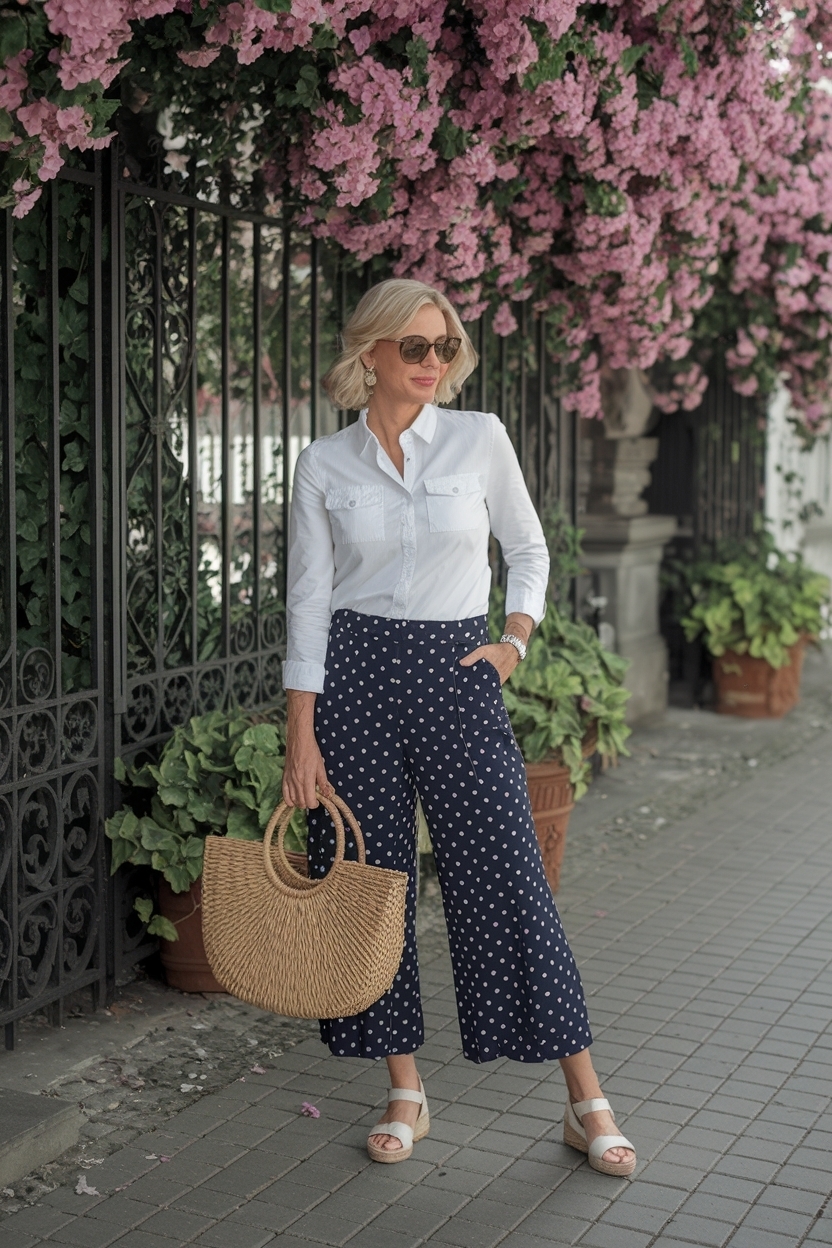 Casual Late Summer Outfits for Women Over 50 outfit idea