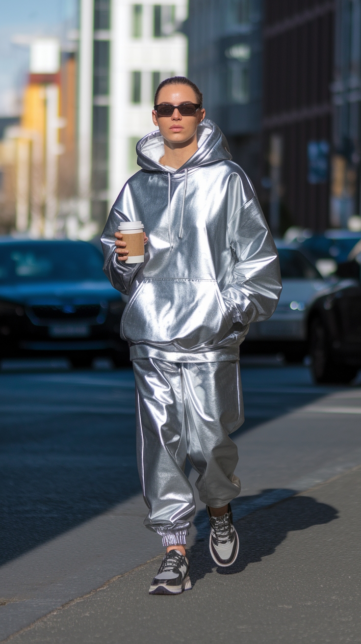 Styling a Casual Metallic Outfit for Every Occasion outfit idea