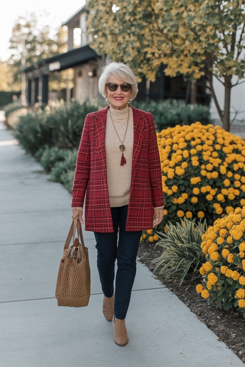 Casual Thanksgiving Outfits for Women Over 30: Cozy Looks outfit idea