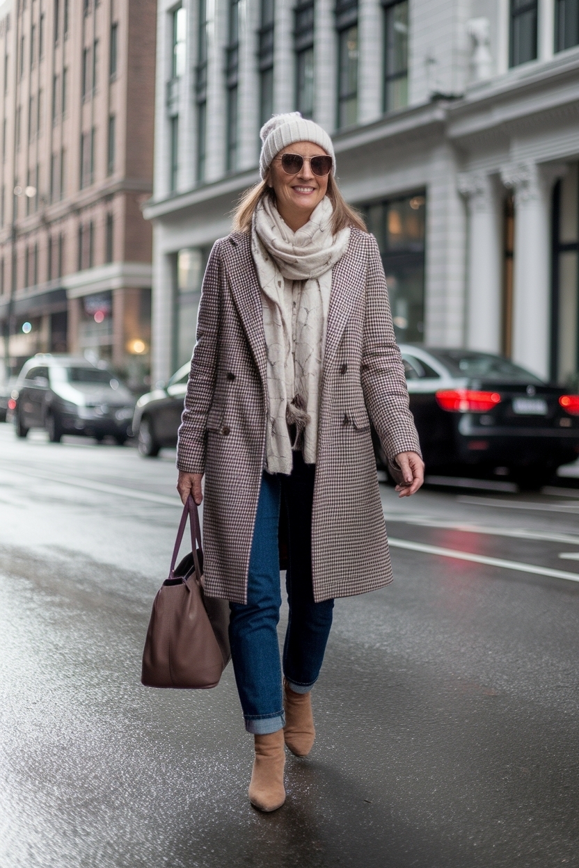 Casual Winter Outfits for Women Over 50: Elegant Choices outfit idea