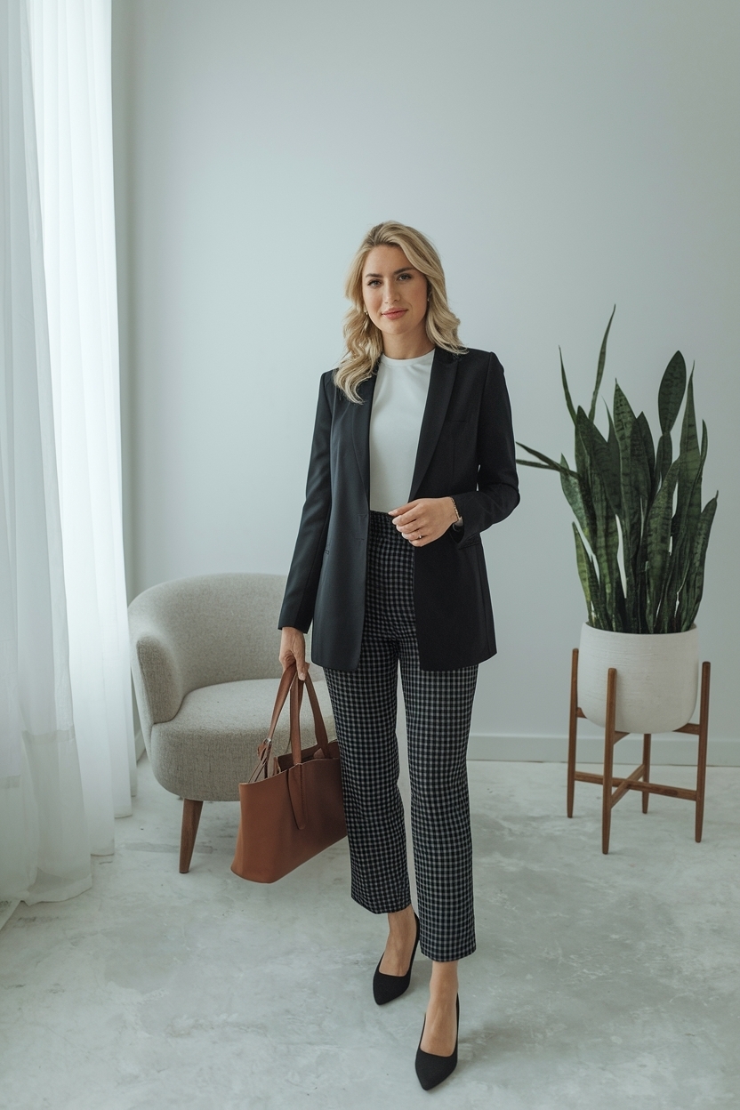Casual Work Outfits Women Office Simple: Minimalist Fashion outfit idea