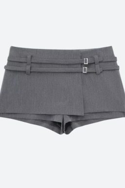 Casualcore Double Belted Mini Skort