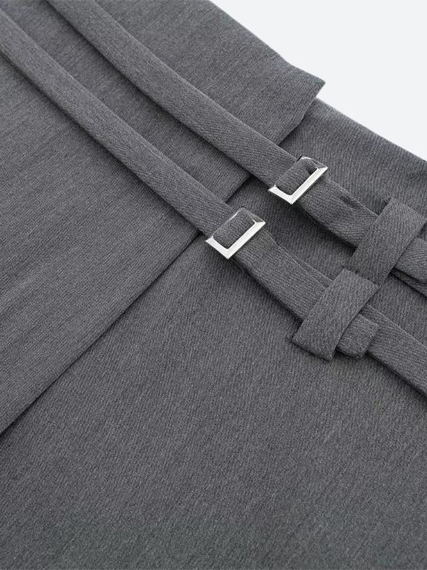 Casualcore Double Belted Mini Skort