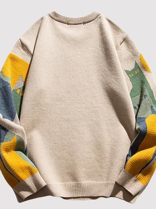 Cat Knitted Sweater