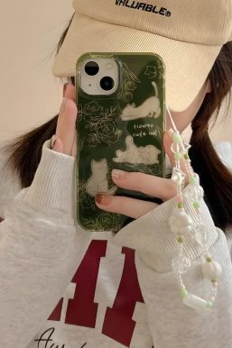 Cats & Flowers Phone Case