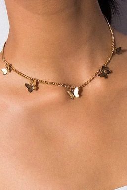 Chain Butterfly Necklace