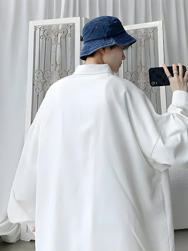 Chain Detailed Long Sleeve Shirt