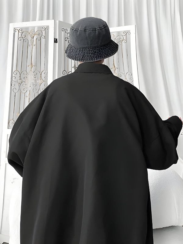 Chain Detailed Long Sleeve Shirt