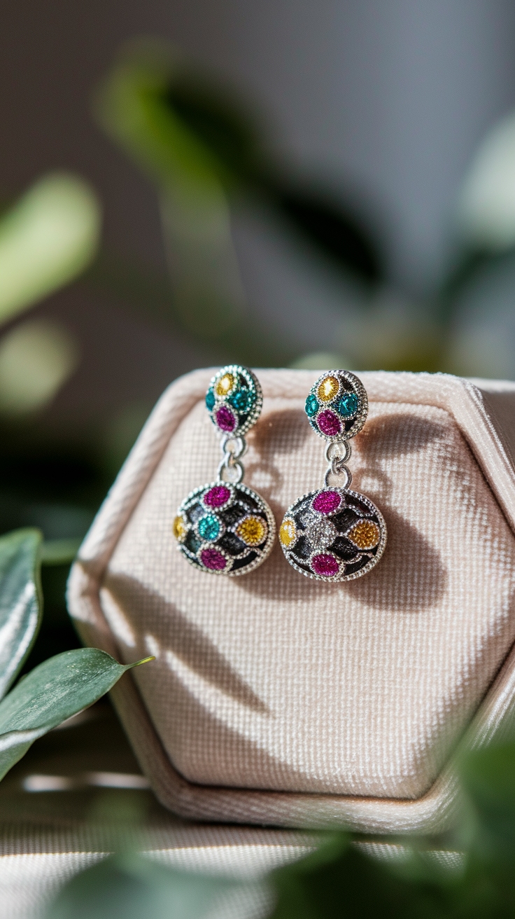 Charm Earrings: Fun and Playful Jewelry Choices outfit idea