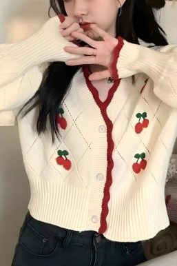 Cherry Cardigan