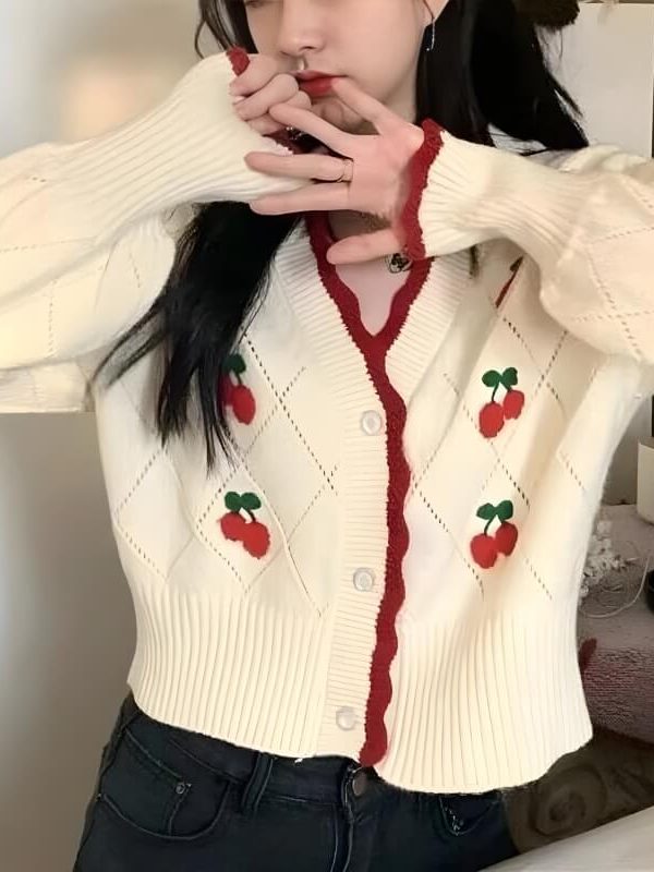 Cherry Cardigan