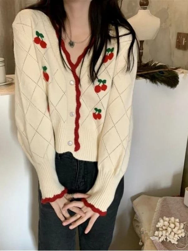 Cherry Cardigan
