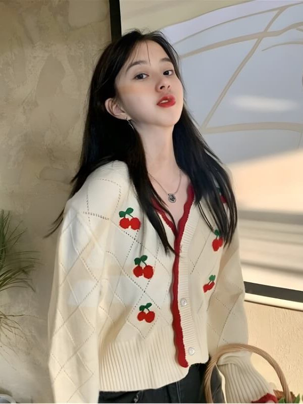 Cherry Cardigan