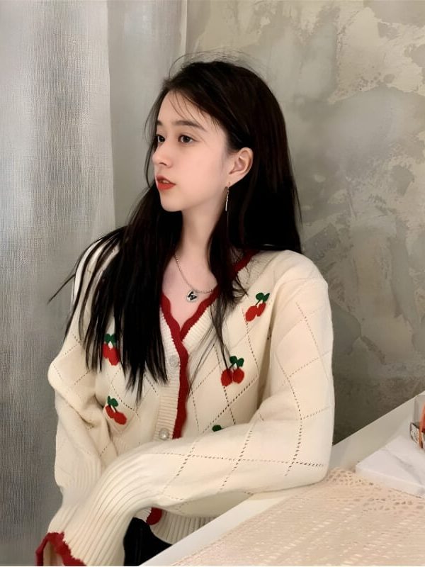 Cherry Cardigan