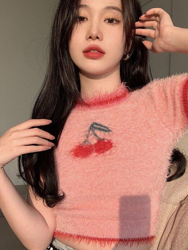 Cherry Crop Sweater