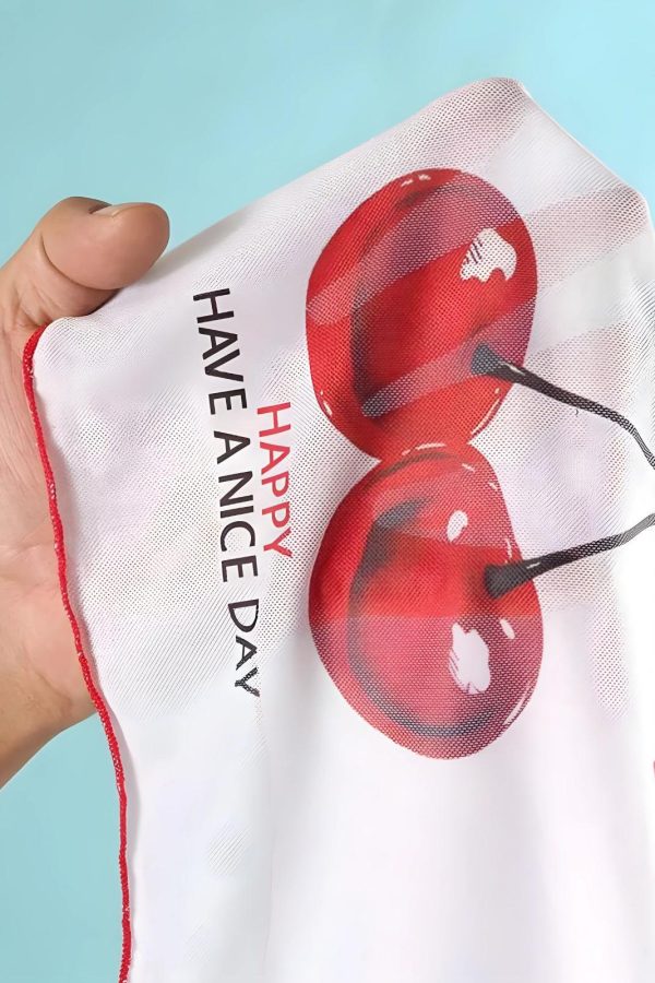 Cherry Crop Top & Bikini Set