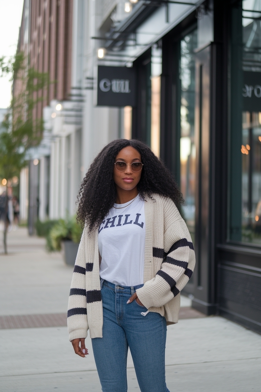 Chill Date Night Outfit Black Woman: Comfort Meets Style outfit idea